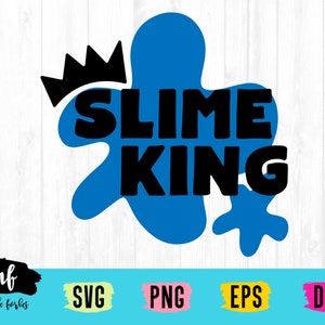 Slime King SVG Cut File
