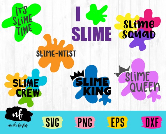Download Slime Svg Bundle Etsy