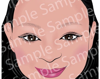 Sally-Ann Lynch Face Painting Practice Board - Faces & Arm 0013