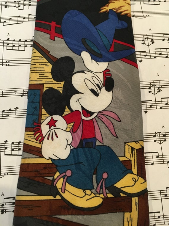 Mickey Mouse Necktie, Cowboy Mickey Tie