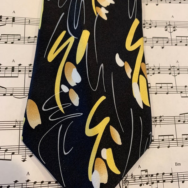 Vintage Jerry Garcia Artwork Necktie, Grateful Dead Tie