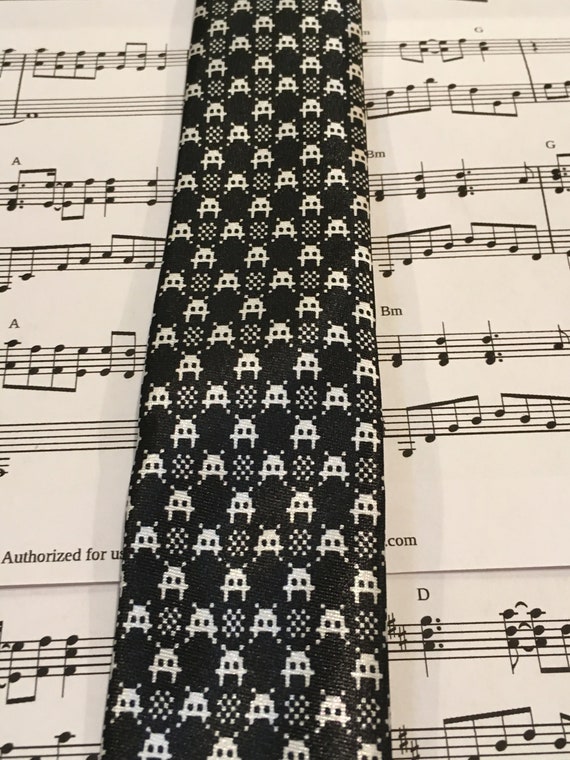 Space Invaders Theme Necktie - image 3