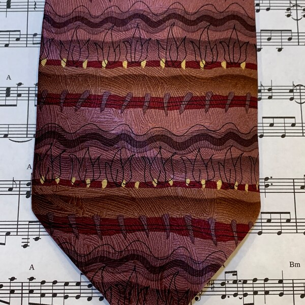 Vintage Grateful Dead Necktie, Jerry Garcia Artwork Tie