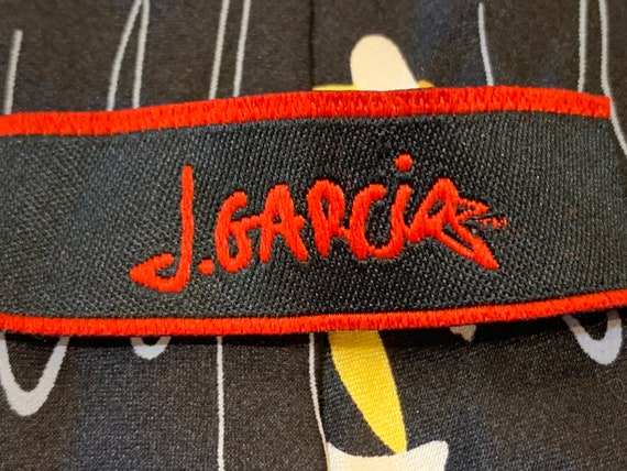 Vintage Jerry Garcia Artwork Necktie, Grateful De… - image 7