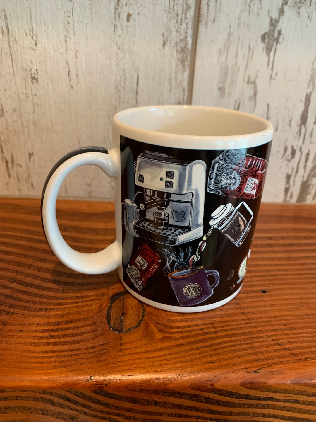 Vintage Starbucks Coffee Mug, 1990s Starbucks Coffee Cup Etsy