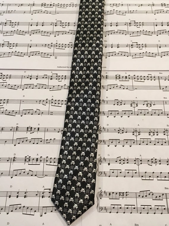 Space Invaders Theme Necktie - image 2