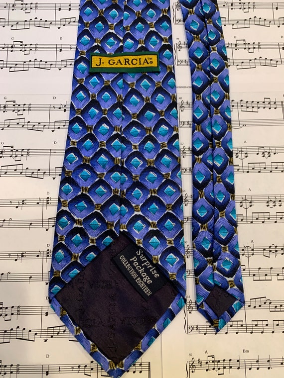 Vintage Jerry Garcia Artwork Necktie, Grateful  D… - image 4