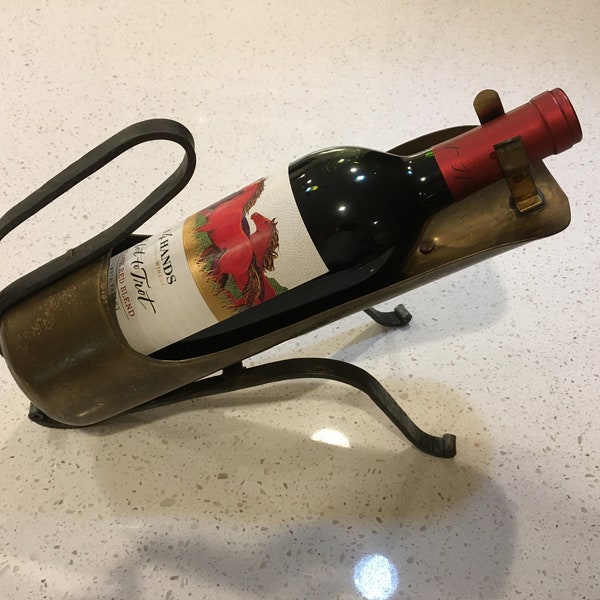Iron Bottle Holder Etsy