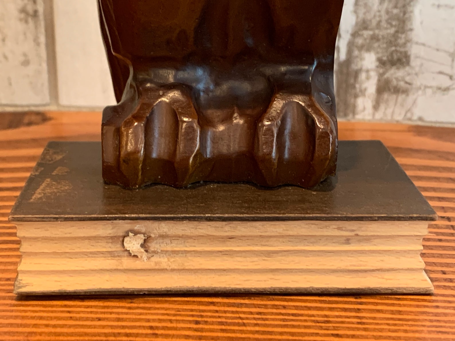 Vintage Oswald Owl Clock 1940's J. Oswald Company Rolling Etsy