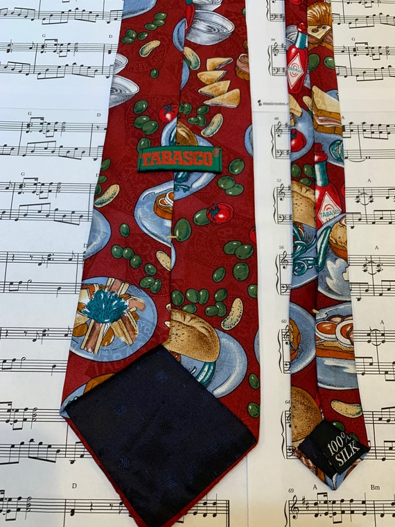 Vintage Tabasco Necktie - image 3