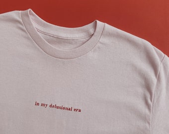 Custom 'In My... Era' Embroidered T-Shirt