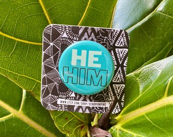 HE/HIM Button