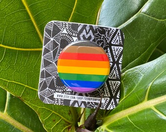 Pulsante Contrassegno Pride progresso