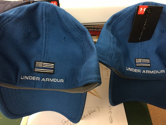 under armour thin blue line hat