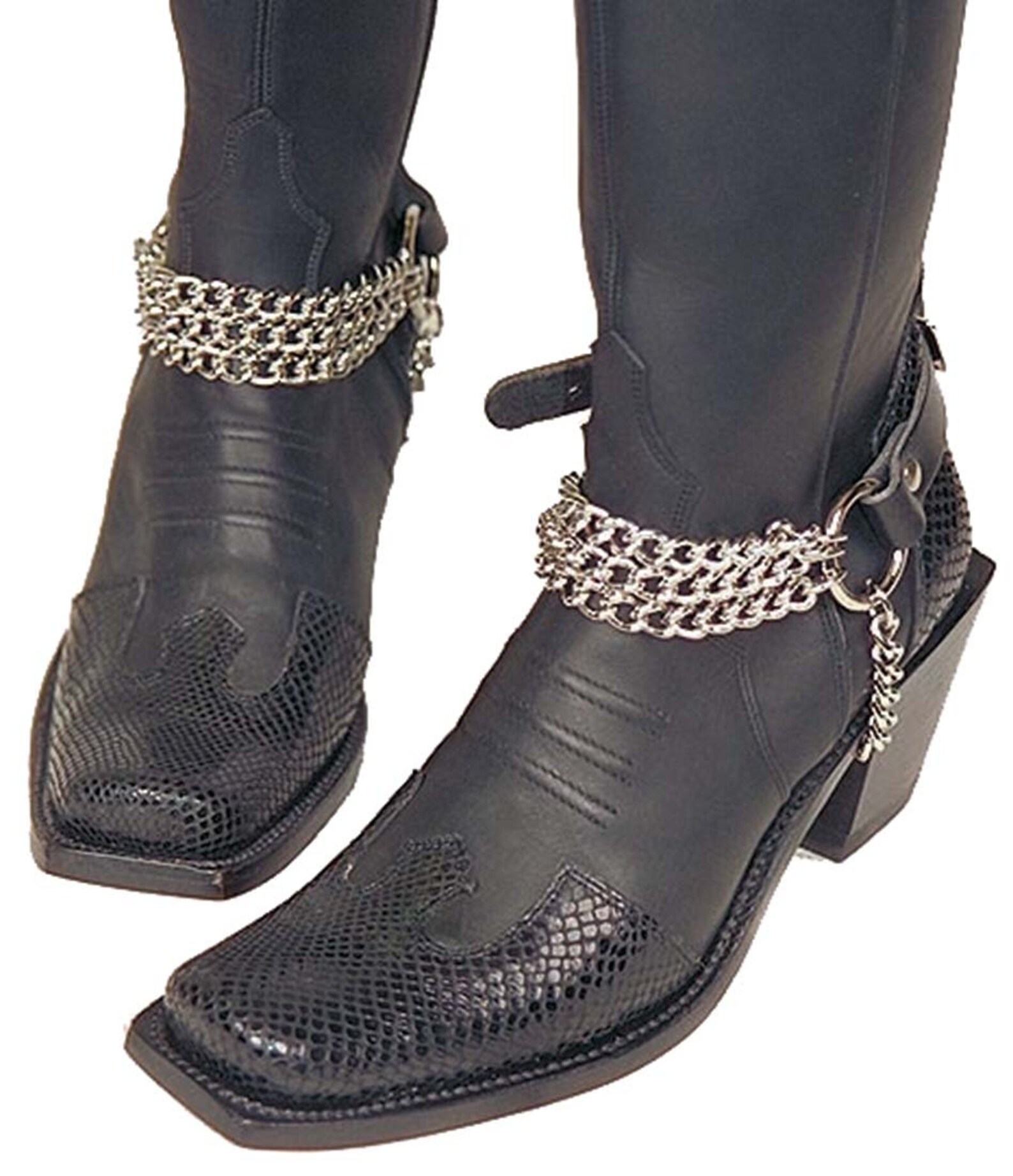 Triple Chain Boot Straps BS31 Etsy