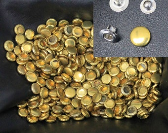 200 Sets (800 Pcs) 3/8'' Brass Line 16 Segma Snap