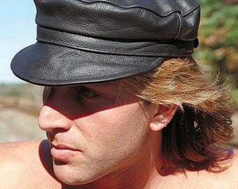 Classic Biker Cap H127 - Etsy