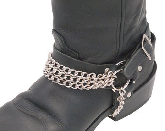Triple Chain Boot Straps #BS31
