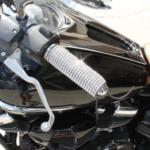 Motorcycle grip covers deals