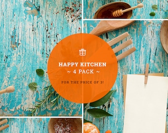Download Free Mockups Pack | Kitchen mockups | Surfaces set | Food branding | Mockups deal | 4 set | Creative mockups | High Res | Instant download PSD Template