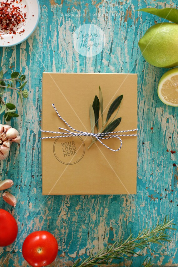 Gift Box Mockup Gift Box Photo Kraft