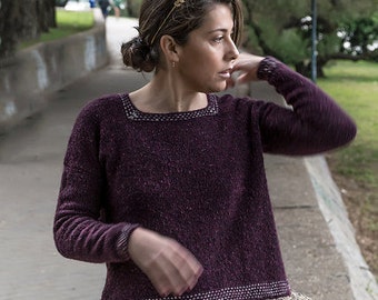 Mimosa Sweater Knitting Pattern