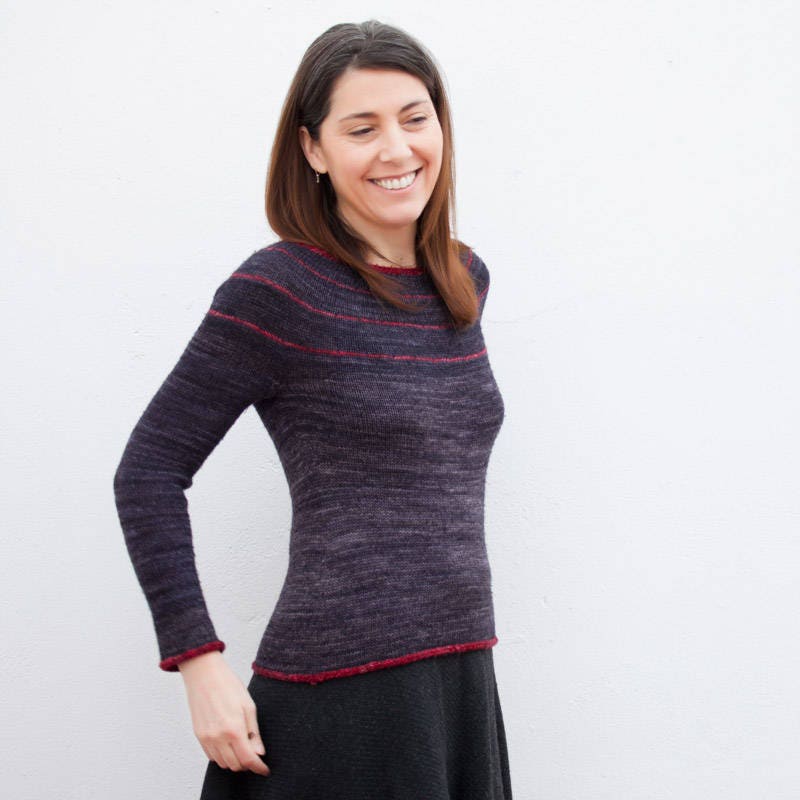 Gala Sweater Knitting Pattern - Etsy India