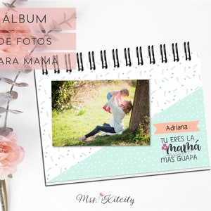 Álbum de fotos para mamá Imprimible | Regalo Día de las Madres