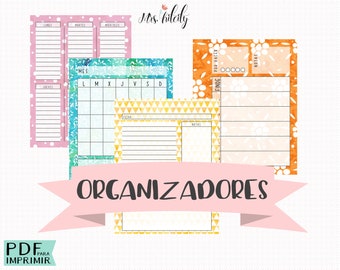 Printable Organizer Kit Build your agenda