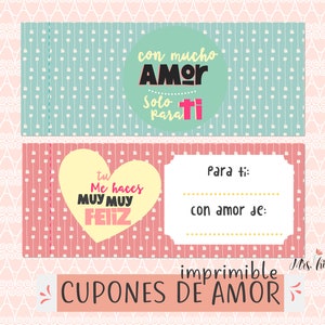 Love Coupons | Gift for Boyfriend or Girlfriend | Valentine | Love vouchers | Printable