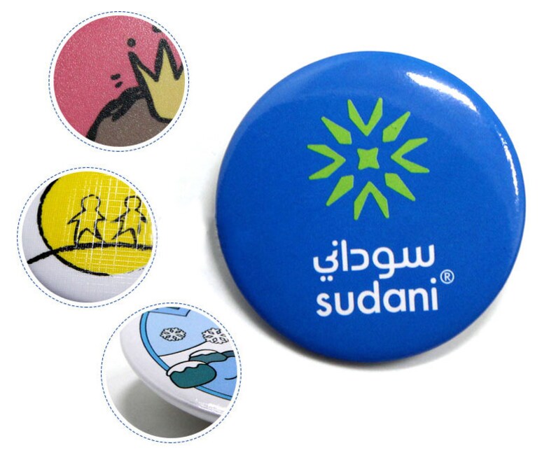 Personalized Print Pin Design Iron Plates Label Metal Tag Badge Custom \u2013 Made to Order