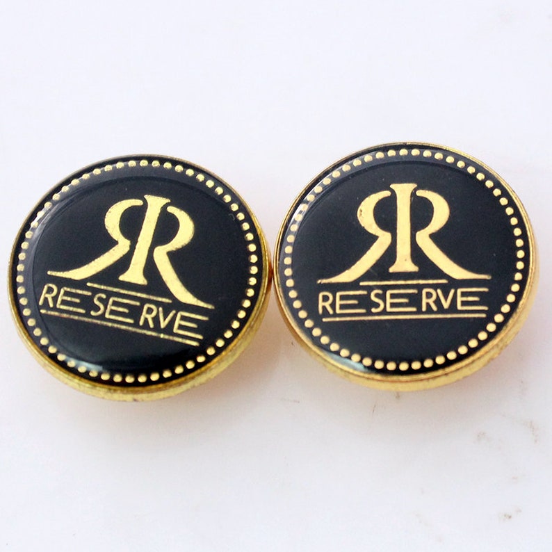 Jeans Snap Buttons Gunmetal Personalized Sign Bronze Metal Etsy