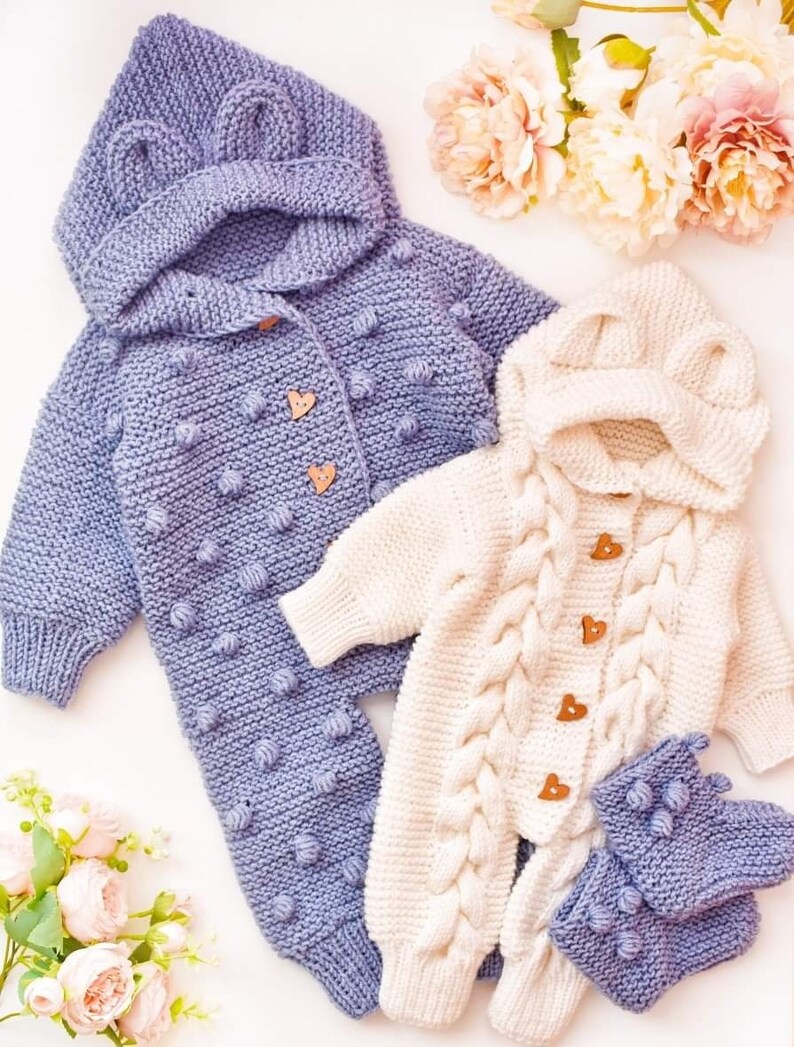 Big pack 15 different knitting patterns 4 rompers 3 etsy