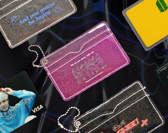 MOTS7 Glitter Card Wallets