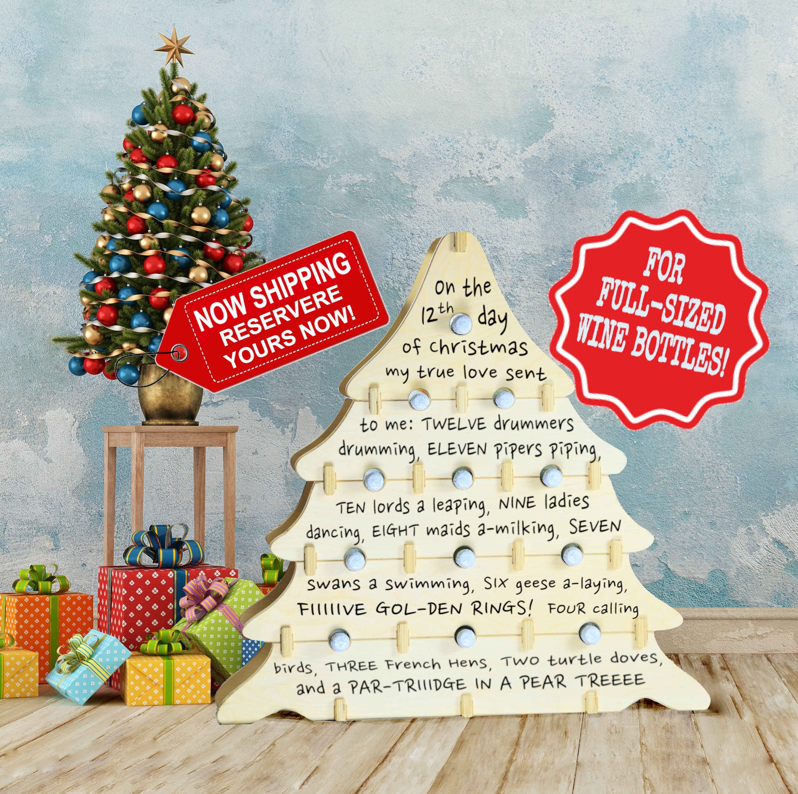 12 Days Of Christmas Prosecco Advent Calendar Crownflourmills