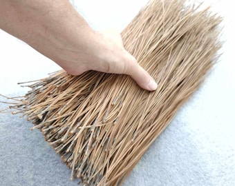 Long Leaf Pine Needles for Basket Weaving 10-18 Inches: Extra 2oz FREE w/ Every Pound (18 0z total). Washed, rinsed, dried, & bundled!