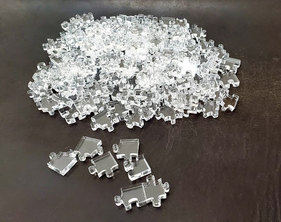 NO Edge Impossible Clear Puzzle, Impossible Acrylic Jigsaw Puzzles for  Adults 