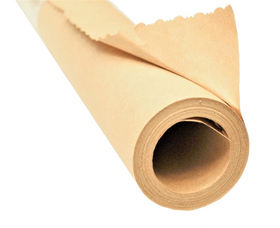 Plain Brown Recycled Kraft Paper - A REALLY BIG ROLL for all your gift  wrapping and craft needs!