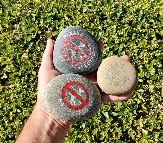 HEIOKEY Schild „No Poop And Pee“ – Doppelseitig, Mit Metallpfahl, 2 Stück, Für Garten & Rasen