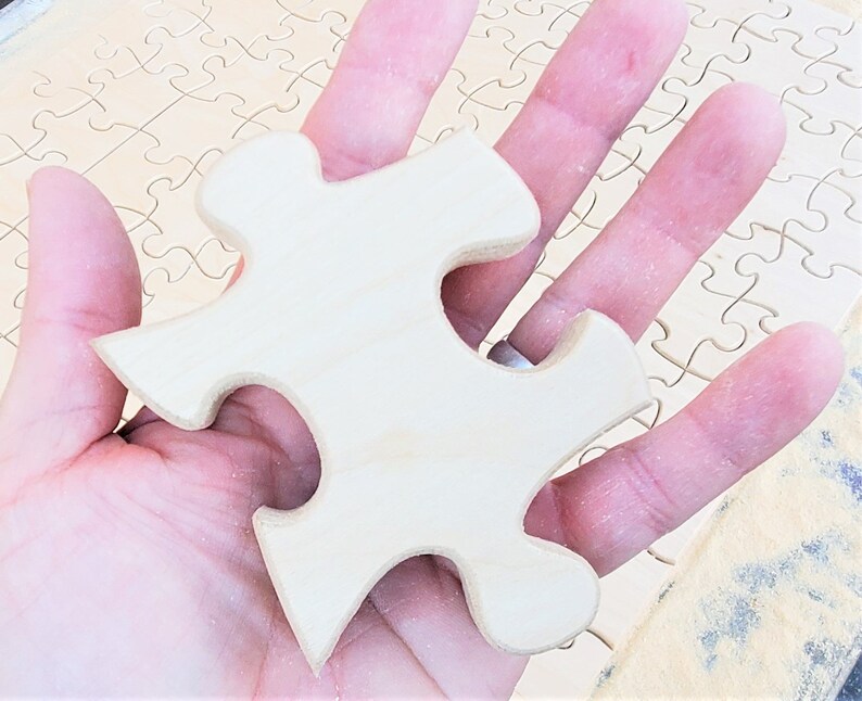 Puzzle Impossible: extreme difficult CLEAR jigsaw puzzle for WOOD 12x10 (blank)