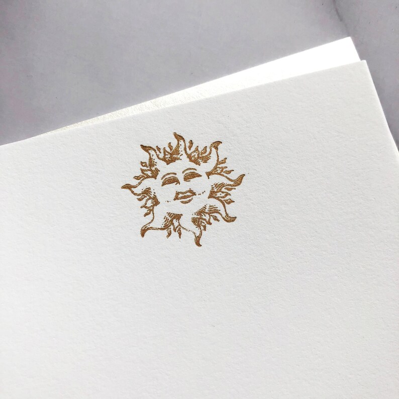 Sun Note Cards
