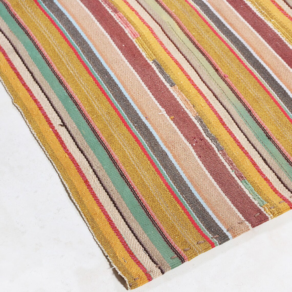 Kilim Rustic 7x7 Feet Rug Square Oriental Moroccan Persian Etsy