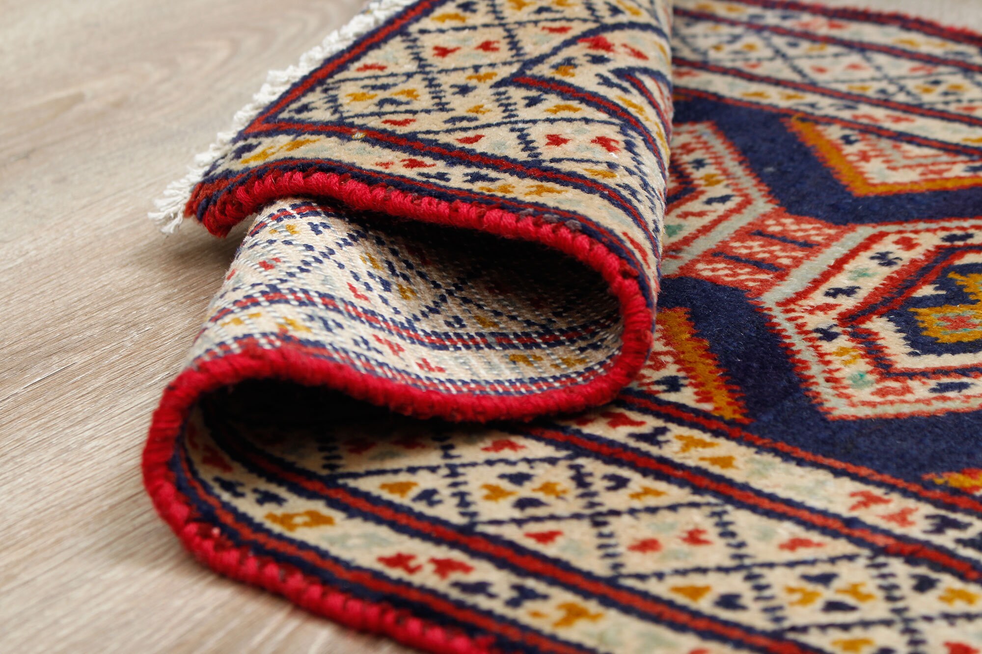 Vintage Door Mat Persian Hooked Kitchen Rug 1'11 x Etsy