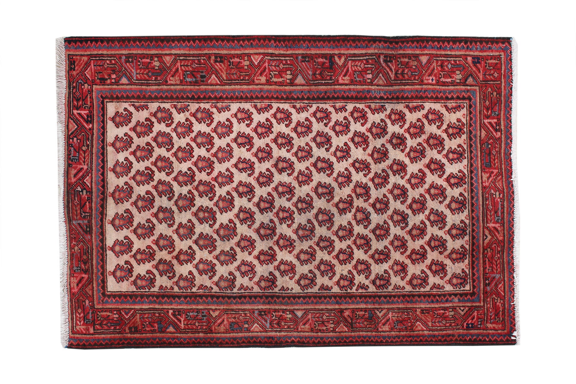 Oriental Vintage Red Kitchen Mat Oushak Small Rug Door Mat Etsy