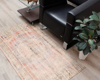 Alfombra turca 2x4, alfombras de felpudo delantero, alfombra pequeña, alfombra de cocina hecha a mano, 2'7" x 4'8" Código: 57245202