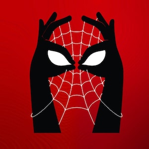 Spider boy SVG Clipart Cut Files Silhouette Cameo Svg for Cricut and Vinyl File cutting Digital cuts file DXF Png Pdf Eps vector