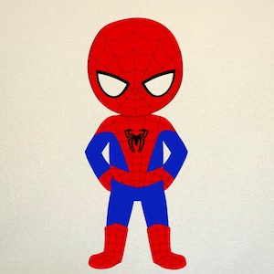spider boy SVG Clipart Cut Files Silhouette Cameo Svg for Cricut and Vinyl File cutting Digital cuts file DXF Png Pdf Eps vector clip art