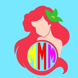 Kleine Meerjungfrau SVG Clipart schneiden Dateien Silhouette Cameo Svg für Cricut und Vinyl-Datei schneiden, die digitale Datei schneidet Vektor DXF Png Pdf Eps