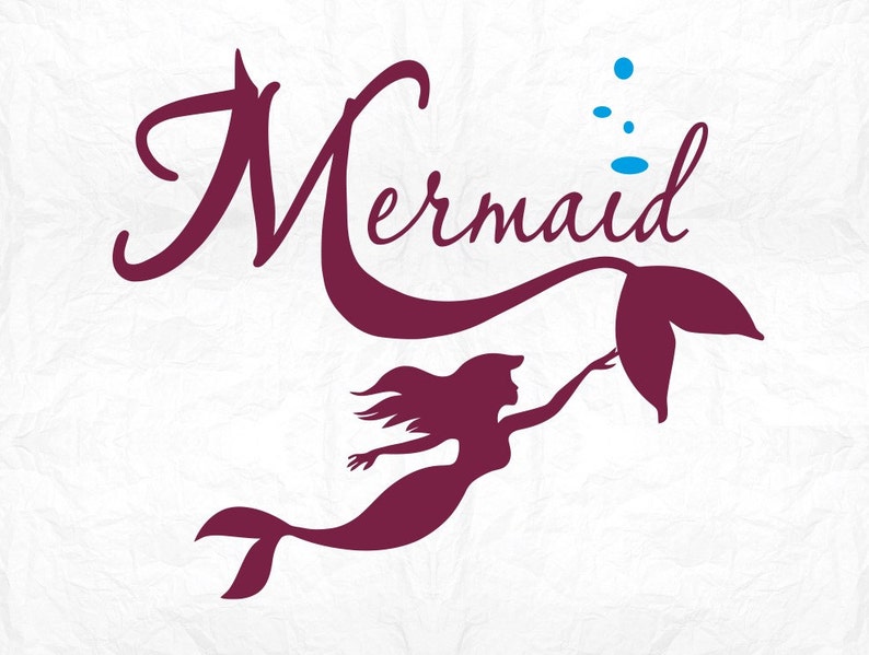 Free Free 60 Mermaid Svg Cut File SVG PNG EPS DXF File