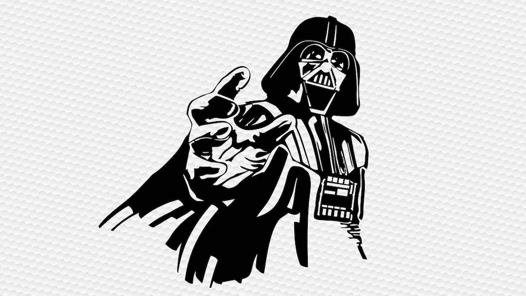 Darth Vader Svg, Digital File SVG Clipart Cut Files Silhouette Cameo ...